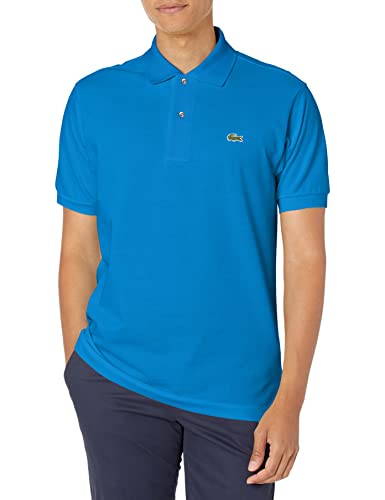 Lacoste Men's Short Sleeved Ribbed Collar Shirt