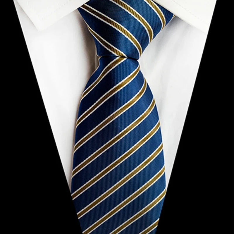 Southern Gentleman’s 8cm Luxe Tie – Stripes, Florals &amp; Fun in 68 Bold Colors