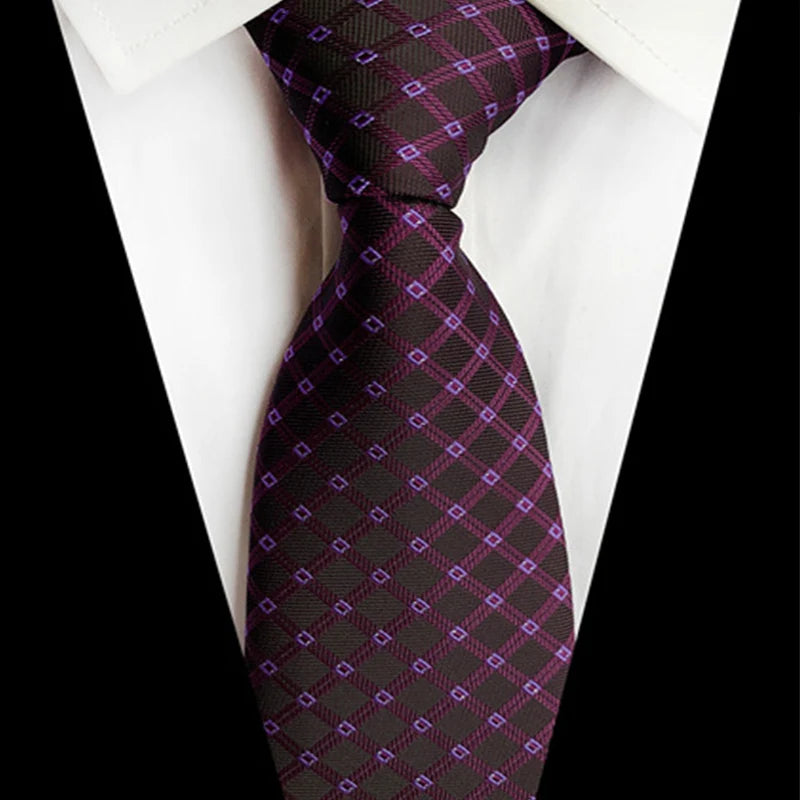 Southern Gentleman’s 8cm Luxe Tie – Stripes, Florals &amp; Fun in 68 Bold Colors