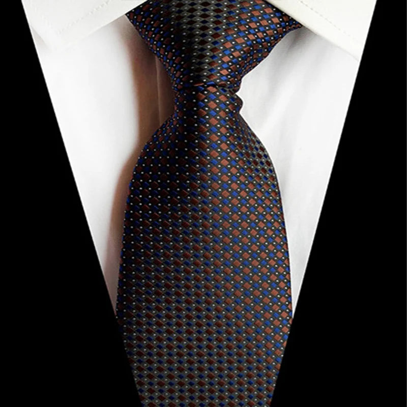 Southern Gentleman’s 8cm Luxe Tie – Stripes, Florals &amp; Fun in 68 Bold Colors