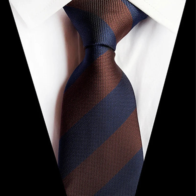 Southern Gentleman’s 8cm Luxe Tie – Stripes, Florals &amp; Fun in 68 Bold Colors