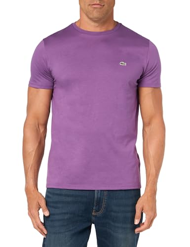 Lacoste Men's Short Sleeve Crew Neck Pima Cotton Jersey T-Shirt