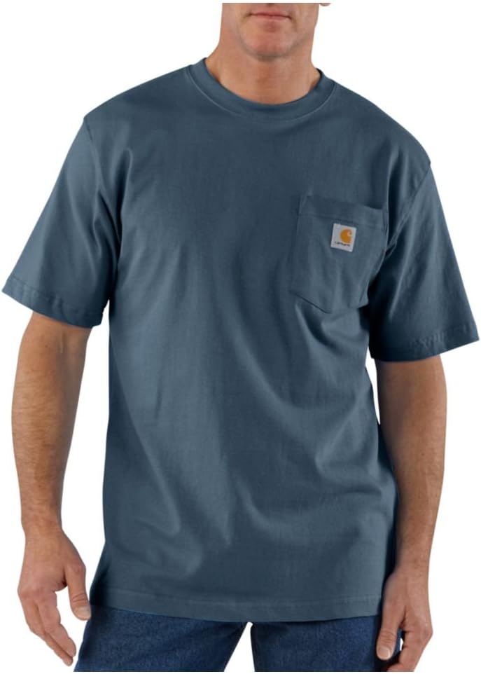 Carhartt Men's Loose Fit Heavyweight Short-Sleeve Pocket T-Shirt