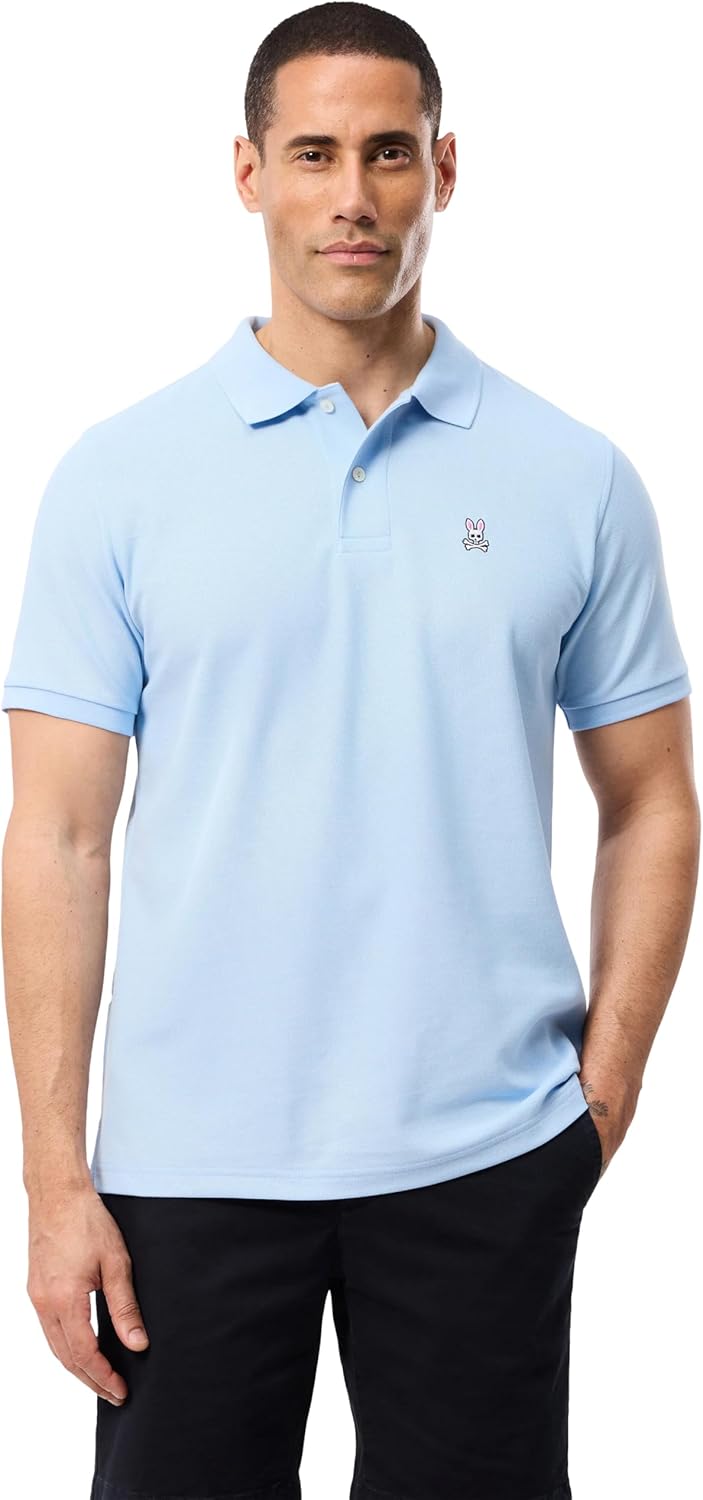 Psycho Bunny Men's The Classic Pique Polo Shirt