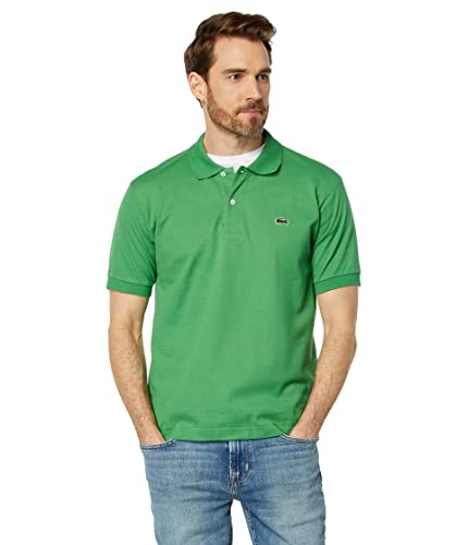 Lacoste Men's Short Sleeved Ribbed Collar Shirt