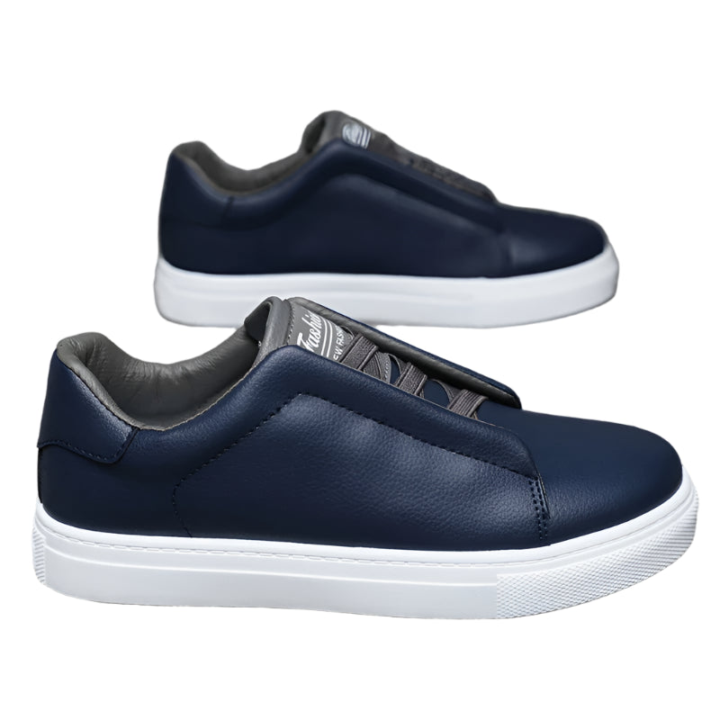 Classic Men's Casual Leather Sneakers