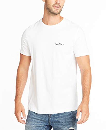 Nautica Men's Short Sleeve Solid Crew Neck T-Shirt