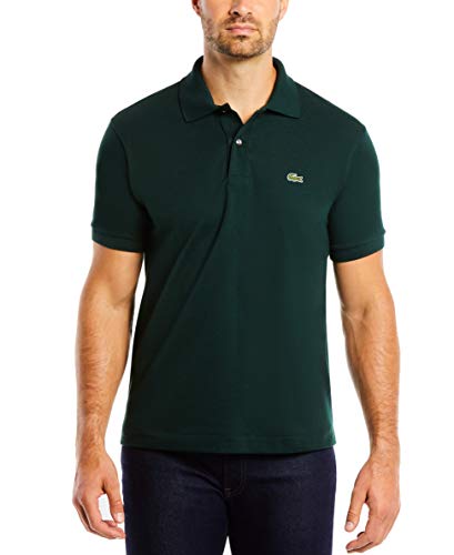 Lacoste Men's Short Sleeved Ribbed Collar Shirt