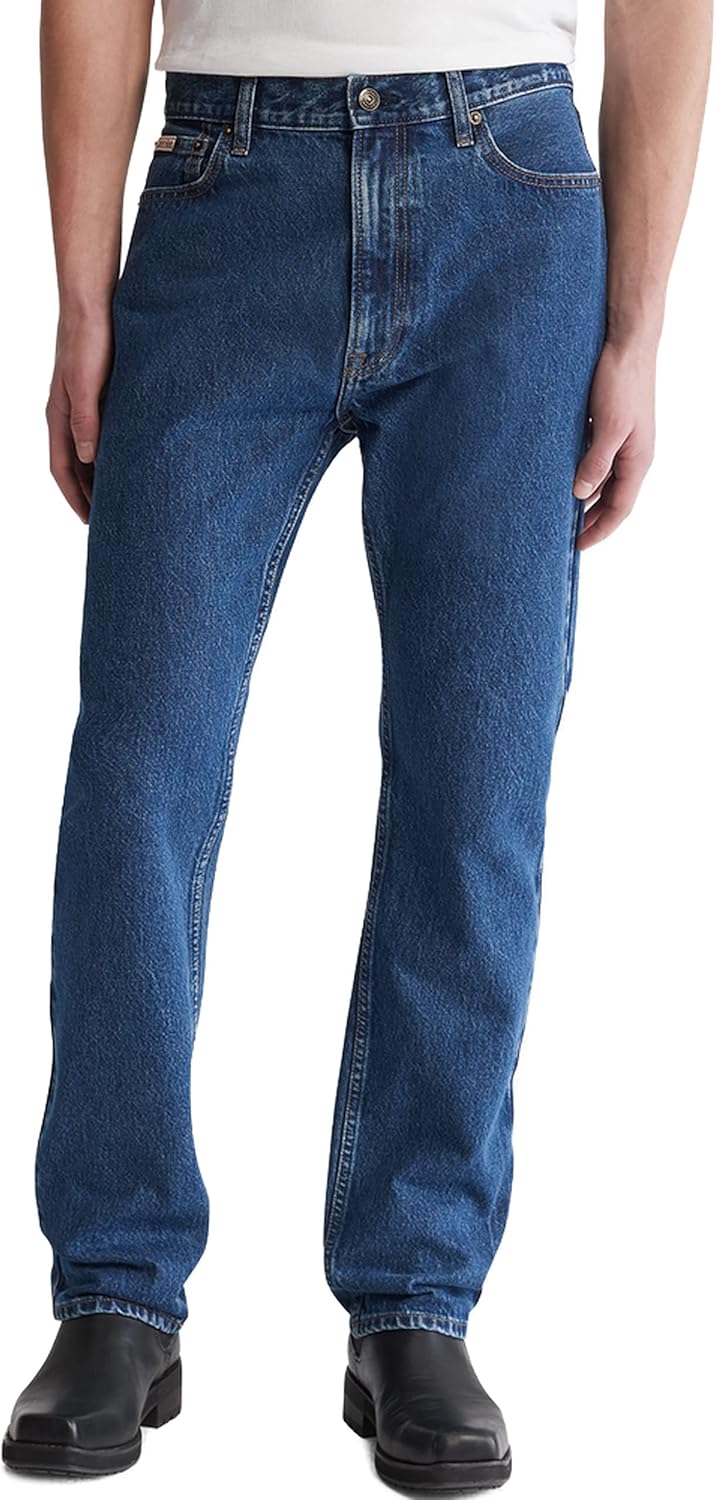 Calvin Klein Men's Straight Fit Jeans