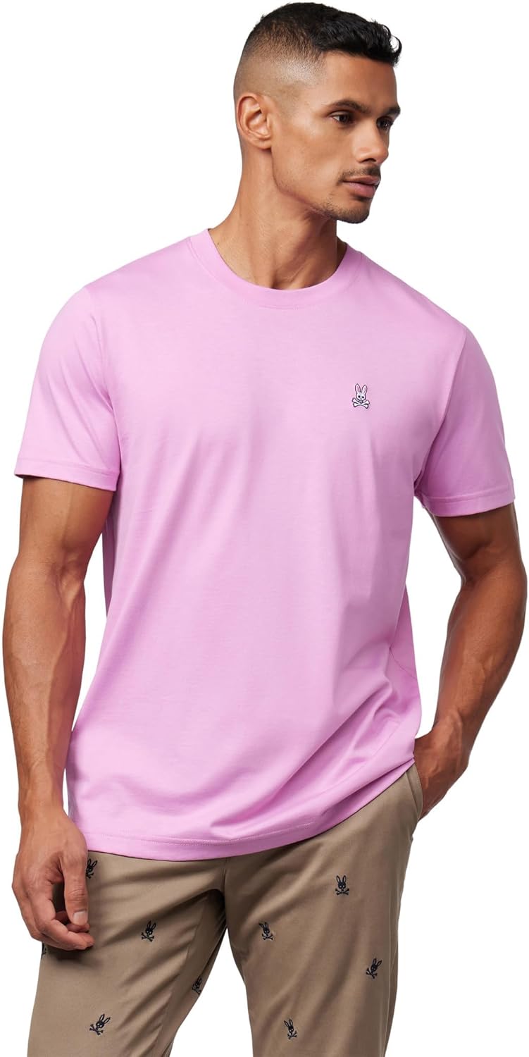 Psycho Bunny Mens Classic Crew Neck TEE - B6U014B200o