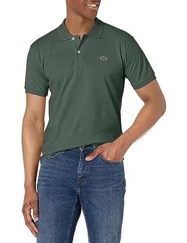 Lacoste Men's Short Sleeved Ribbed Collar Shirt