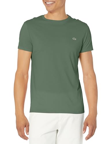 Lacoste Men's Short Sleeve Crew Neck Pima Cotton Jersey T-Shirt