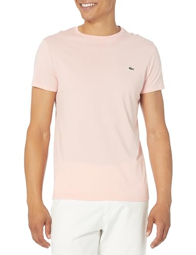 Lacoste Men's Short Sleeve Crew Neck Pima Cotton Jersey T-Shirt