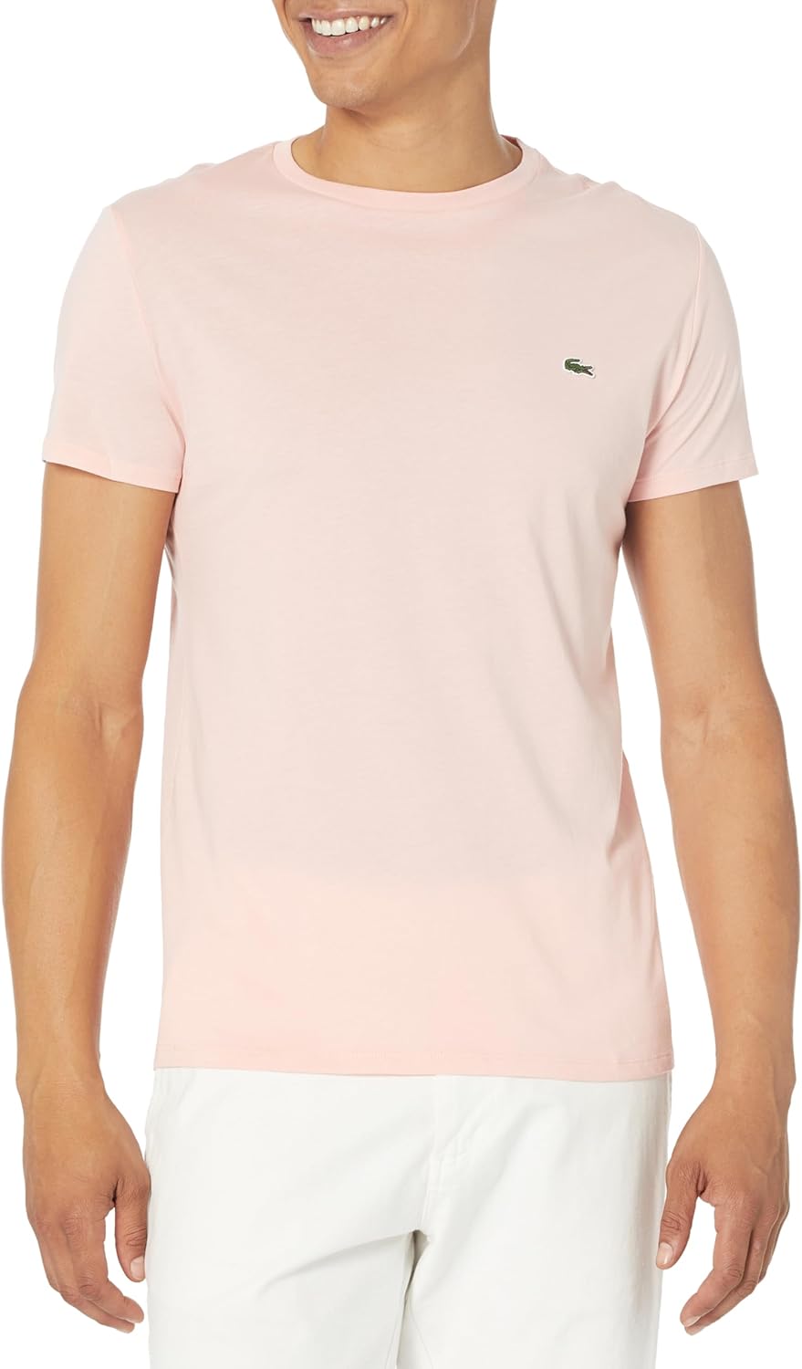 Lacoste Men's Short Sleeve Crew Neck Pima Cotton Jersey T-Shirt