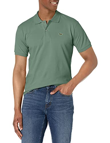 Lacoste Men's Short Sleeved Ribbed Collar Shirt