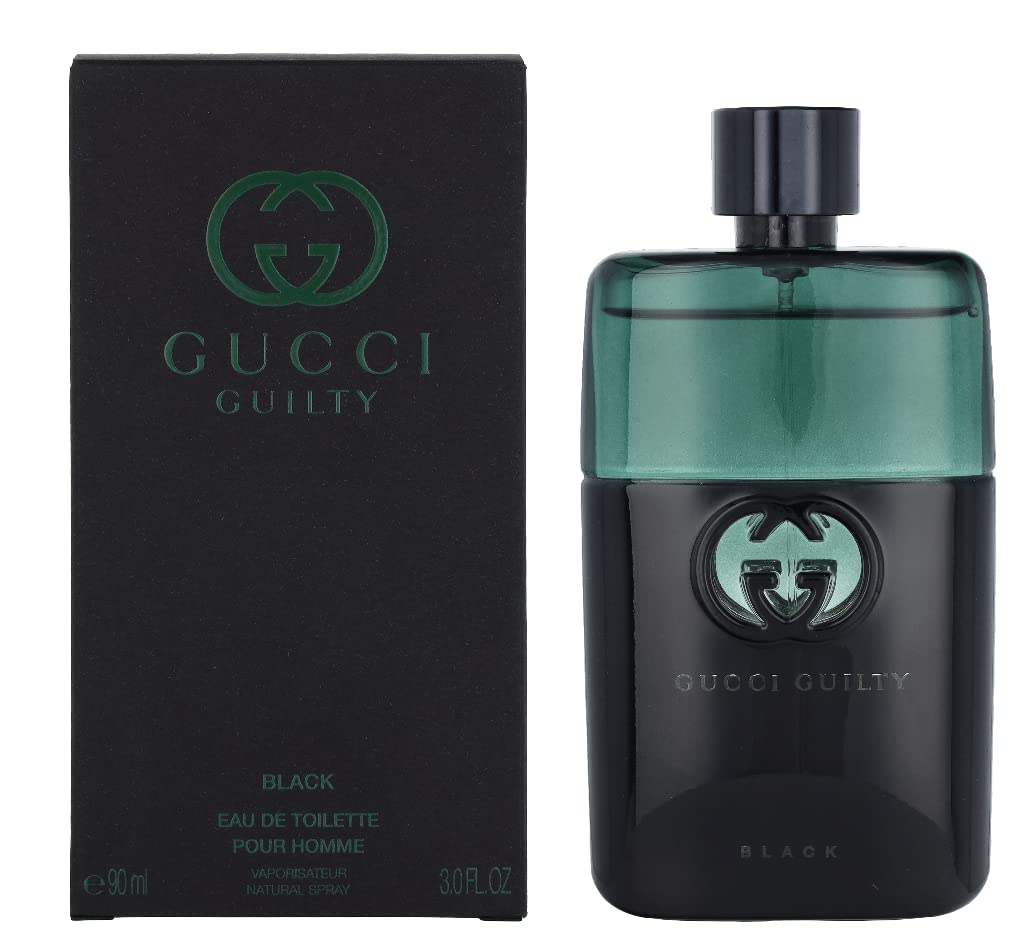 Gucci Guilty Black by Gucci for Men 3.0 oz Eau de Toilette Spray