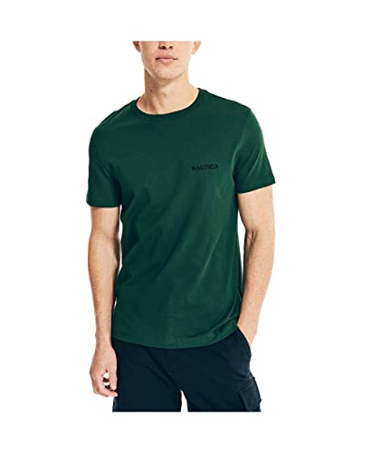 Nautica Men's Short Sleeve Solid Crew Neck T-Shirt