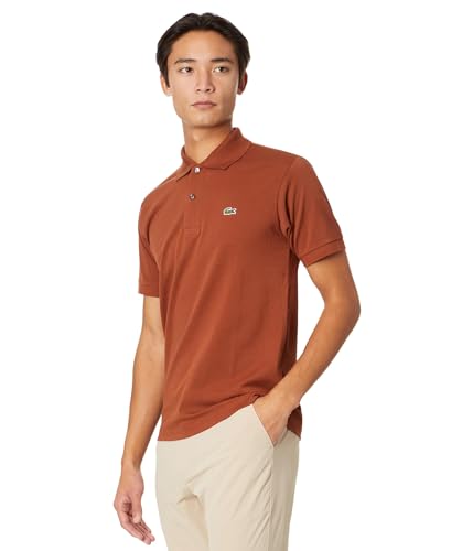 Lacoste Men's Short Sleeved Ribbed Collar Shirt