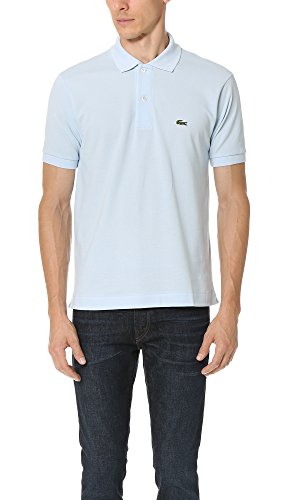 Lacoste Men's Short Sleeved Ribbed Collar Shirt