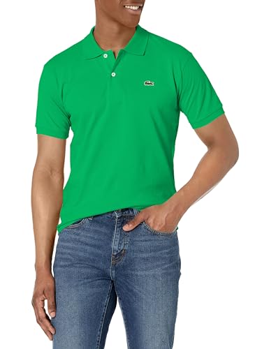 Lacoste Men's Short Sleeved Ribbed Collar Shirt