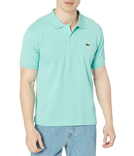 Lacoste Men's Short Sleeved Ribbed Collar Shirt