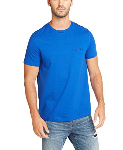 Nautica Men's Short Sleeve Solid Crew Neck T-Shirt