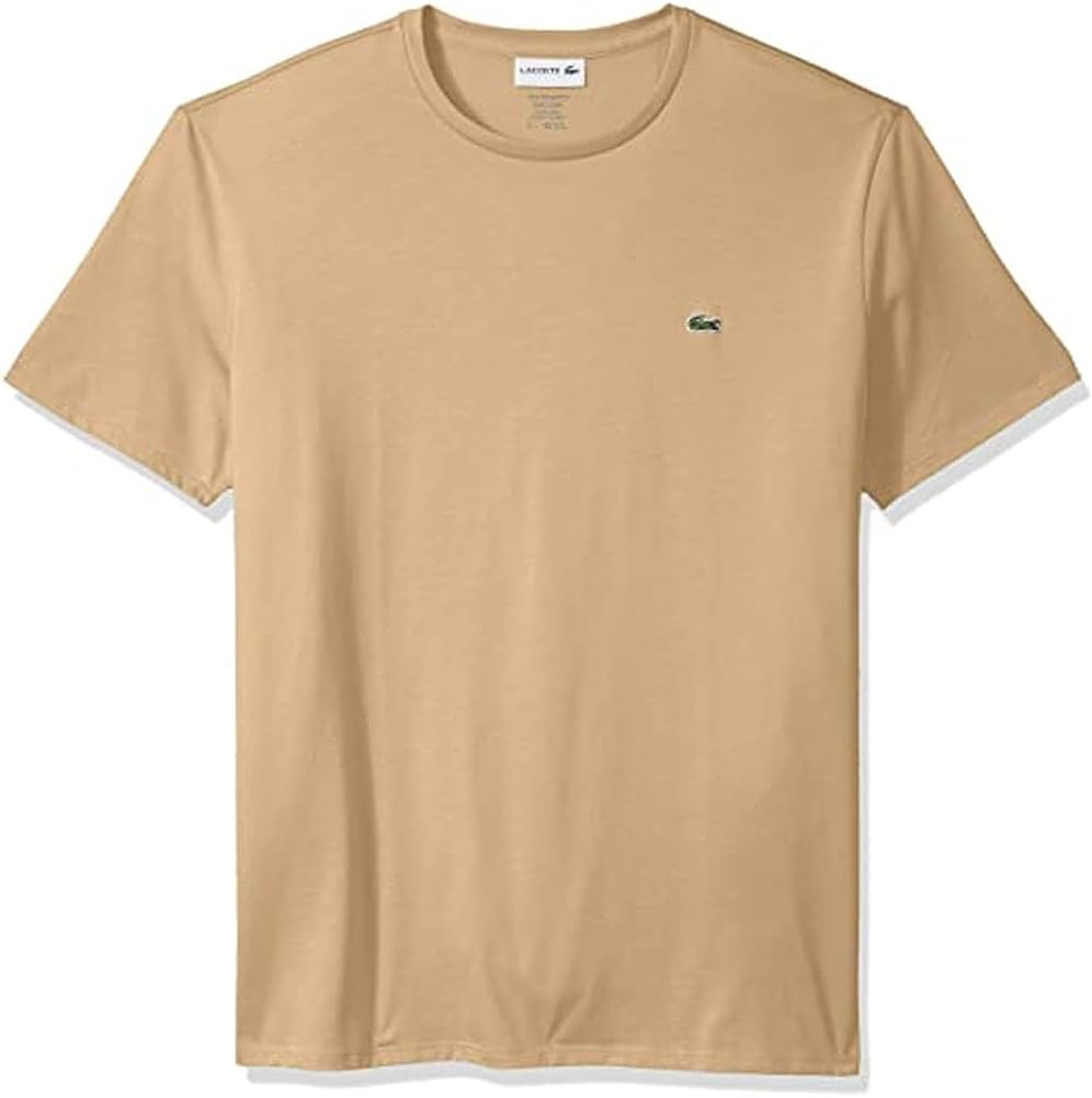 Lacoste Men's Short Sleeve Crew Neck Pima Cotton Jersey T-Shirt