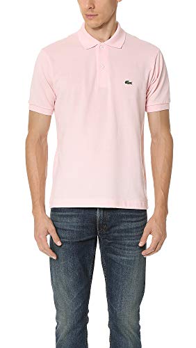 Lacoste Men's Short Sleeved Ribbed Collar Shirt