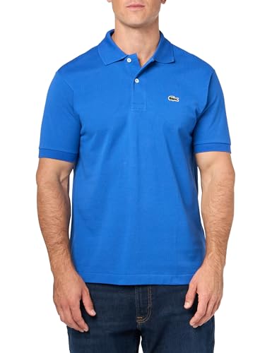 Lacoste Men's Short Sleeved Ribbed Collar Shirt