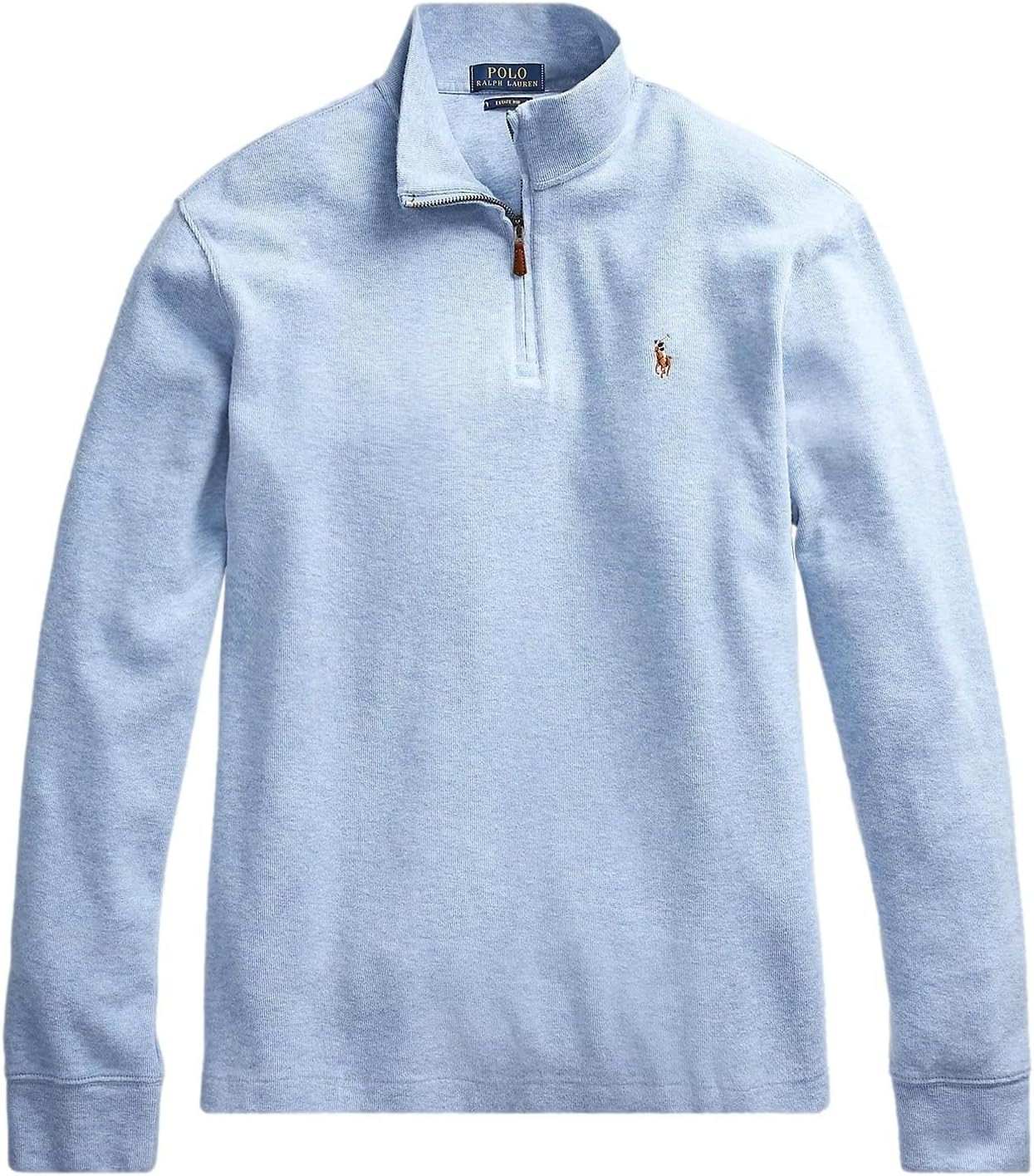 POLO RALPH LAUREN Men's Classic Estate-Rib Quarter-Zip Pullover Sweater