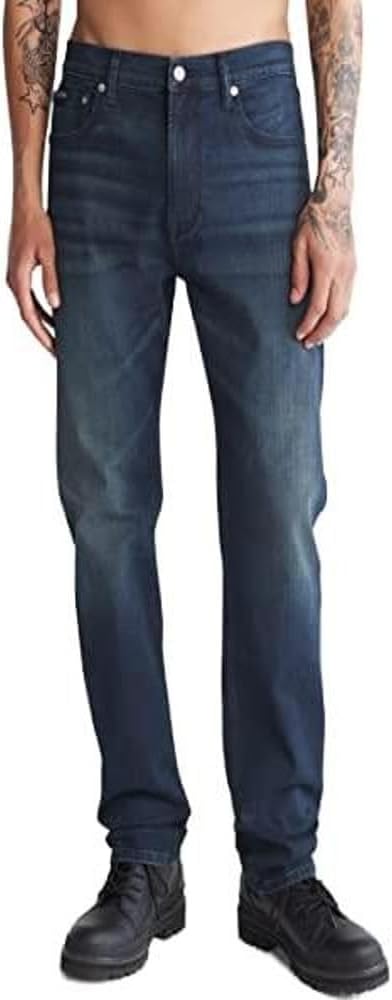 Calvin Klein Men's Straight Fit Jeans