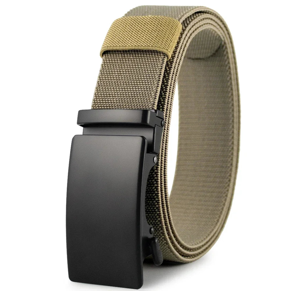 Southern Honor™ Tactical Golf Belt – Elastic Nylon Belt with Metal Automatic Buckle for Men