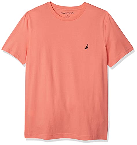 Nautica Men's Short Sleeve Solid Crew Neck T-Shirt