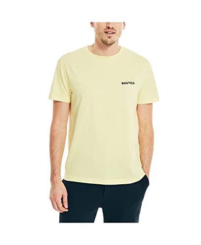 Nautica Men's Short Sleeve Solid Crew Neck T-Shirt