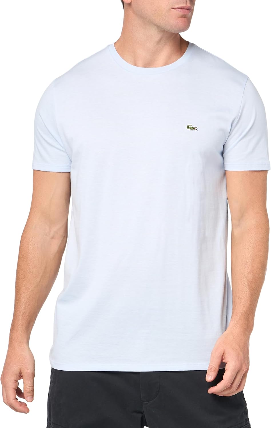 Lacoste Men's Short Sleeve Crew Neck Pima Cotton Jersey T-Shirt