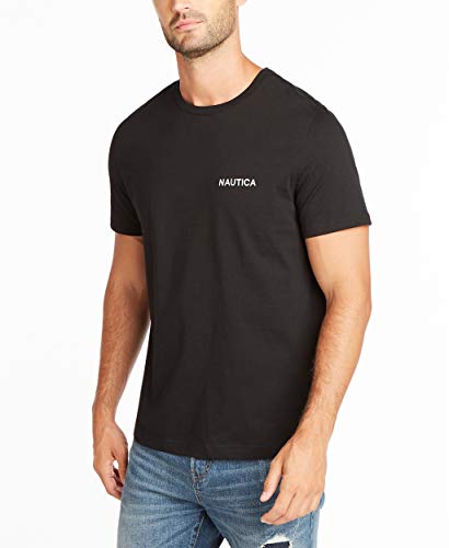 Nautica Men's Short Sleeve Solid Crew Neck T-Shirt