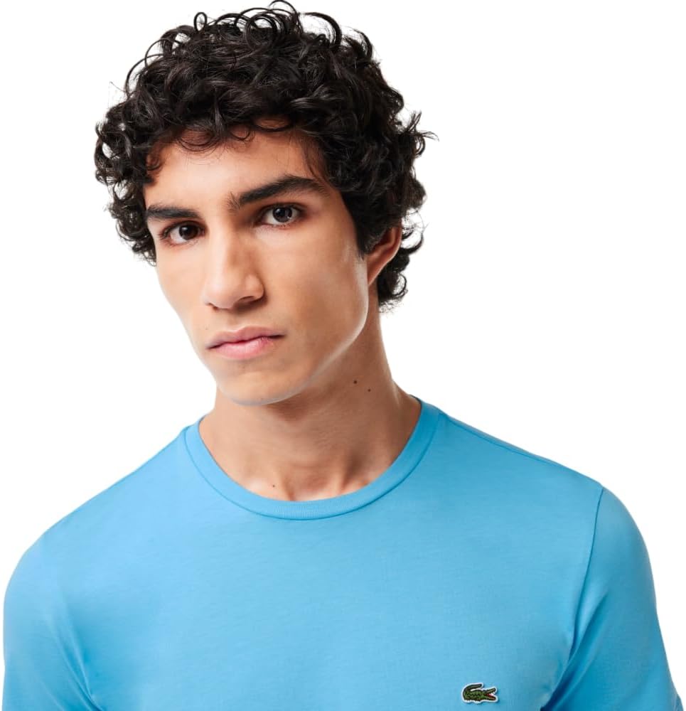 Lacoste Men's Short Sleeve Crew Neck Pima Cotton Jersey T-Shirt