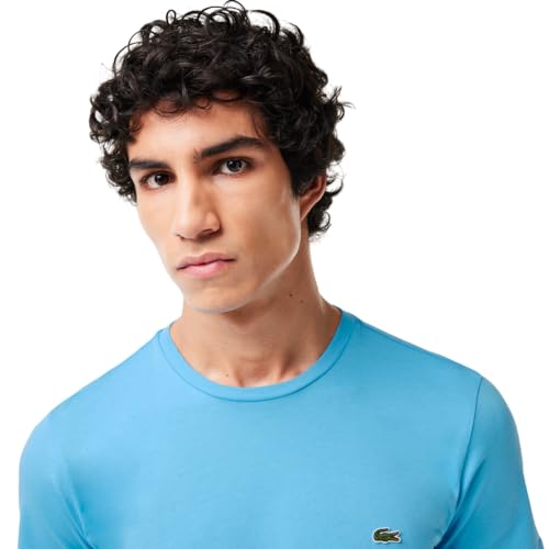 Lacoste Men's Short Sleeve Crew Neck Pima Cotton Jersey T-Shirt