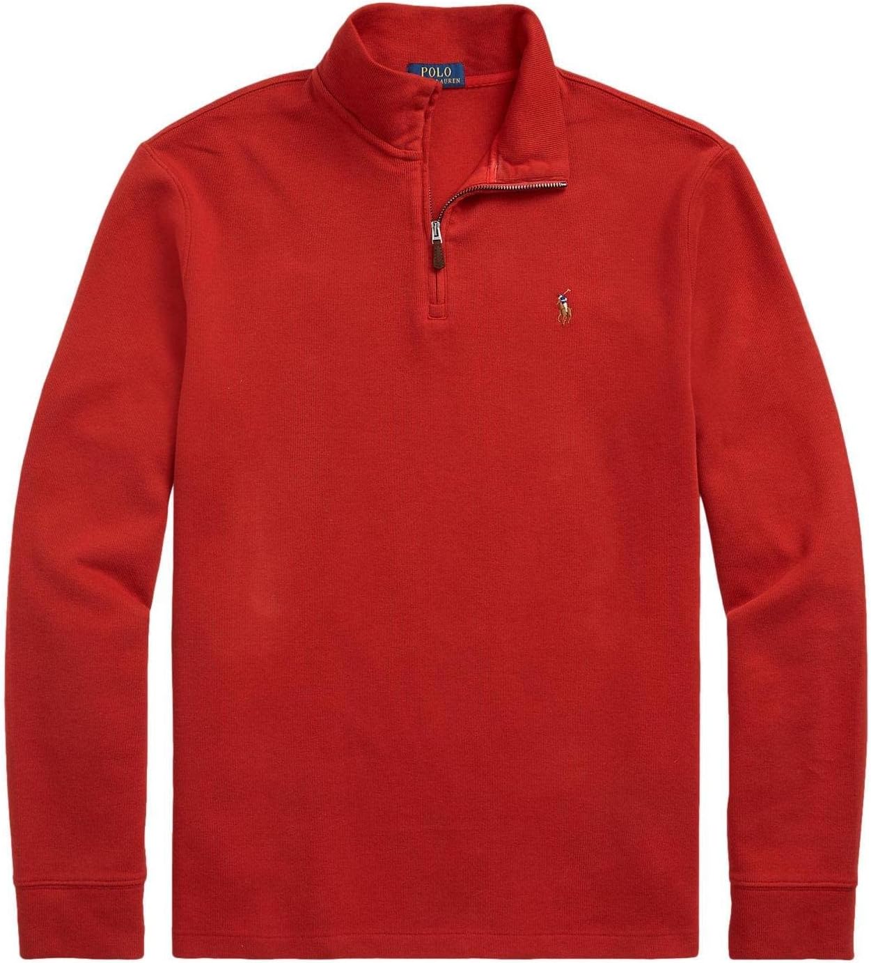 POLO RALPH LAUREN Men's Classic Estate-Rib Quarter-Zip Pullover Sweater