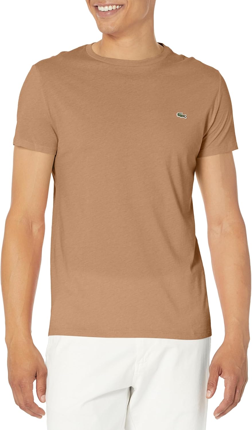 Lacoste Men's Short Sleeve Crew Neck Pima Cotton Jersey T-Shirt