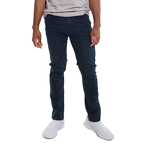 Kenneth Cole REACTION Mens Jeans Slim Fit - 2-Way Stretch Denim Jeans for Men Slim Fit - Men's Jeans 5-Pocket