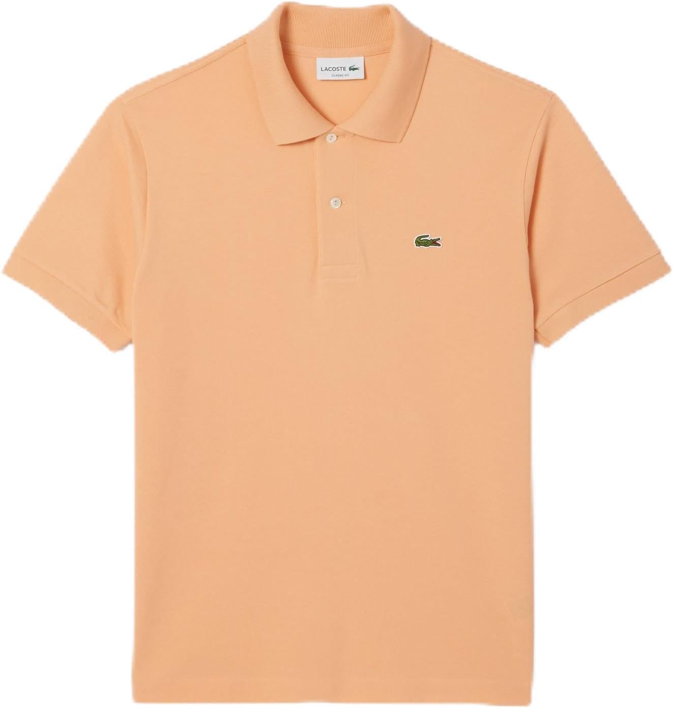 Lacoste Men's Short Sleeved Ribbed Collar Shirt