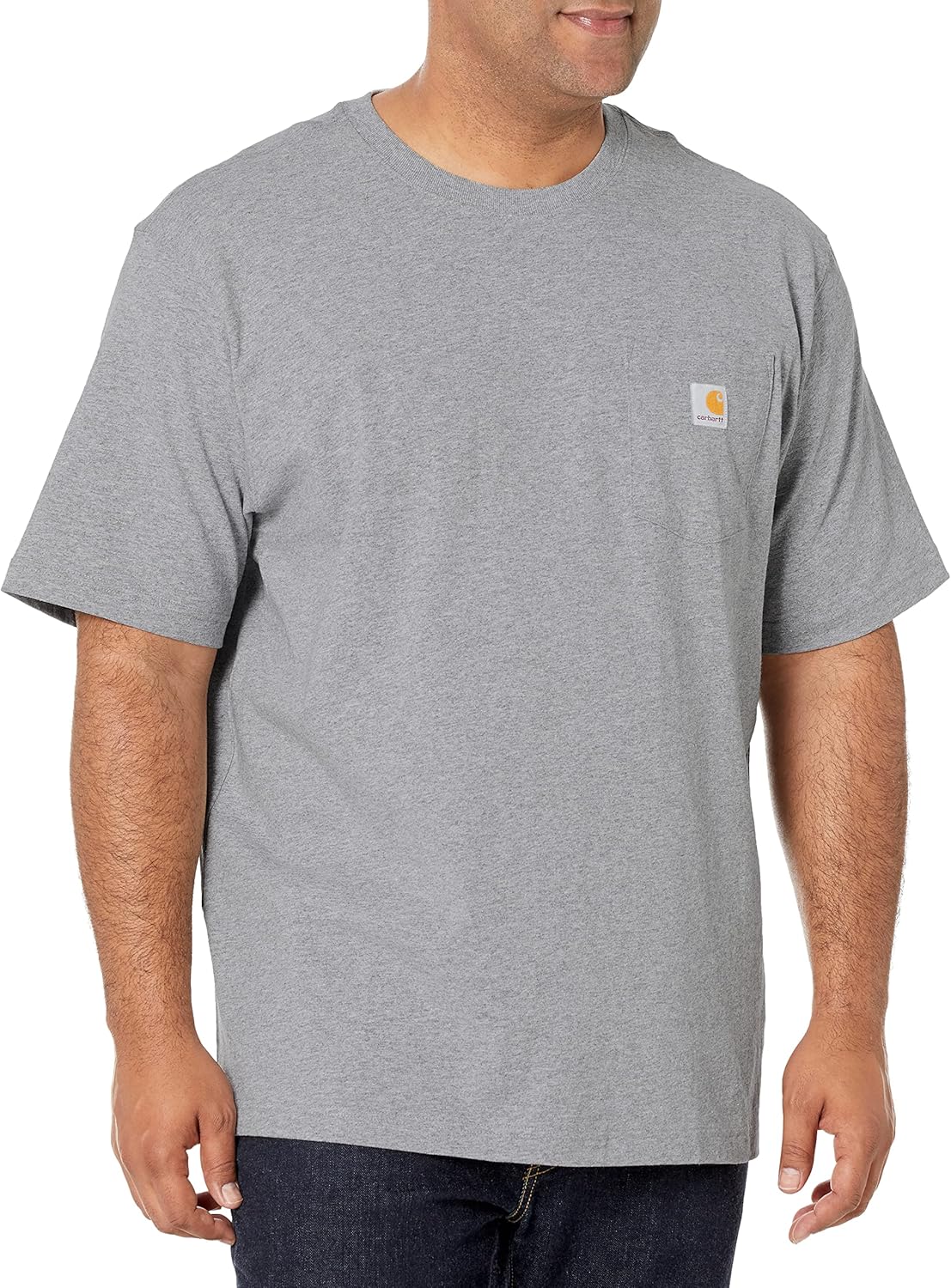 Carhartt Men's Loose Fit Heavyweight Short-Sleeve Pocket T-Shirt