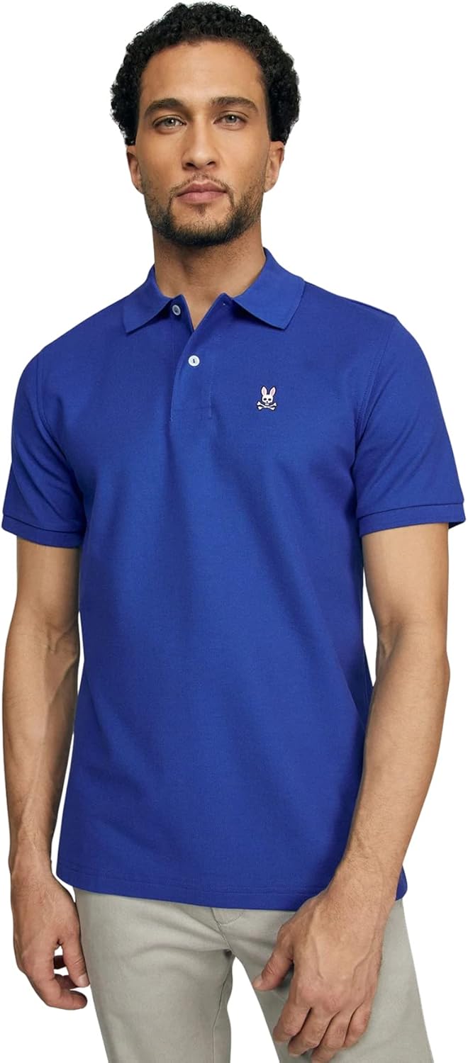 Psycho Bunny Men's The Classic Pique Polo Shirt