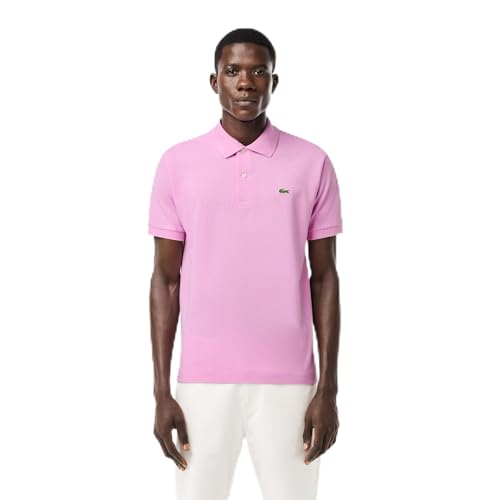 Lacoste Men's Short Sleeved Ribbed Collar Shirt