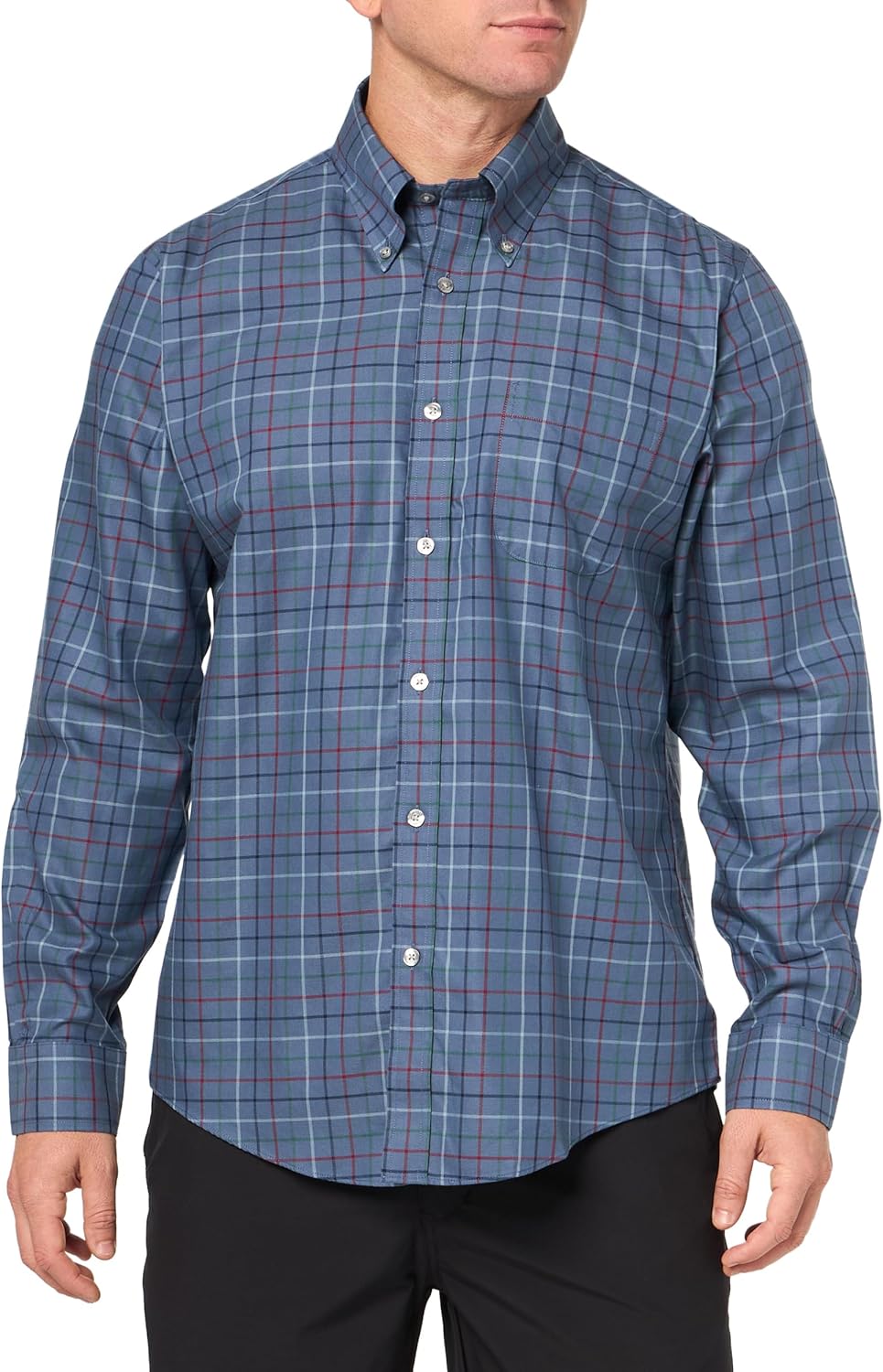 Brooks Brothers Men's Non-Iron Long Sleeve Button Down Sport Shirt