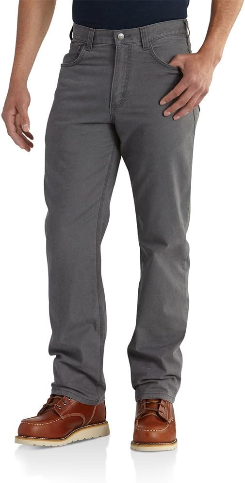 Carhartt Men's Rugged Flex Relaxed Fit Canvas 5Pocket Work Pant