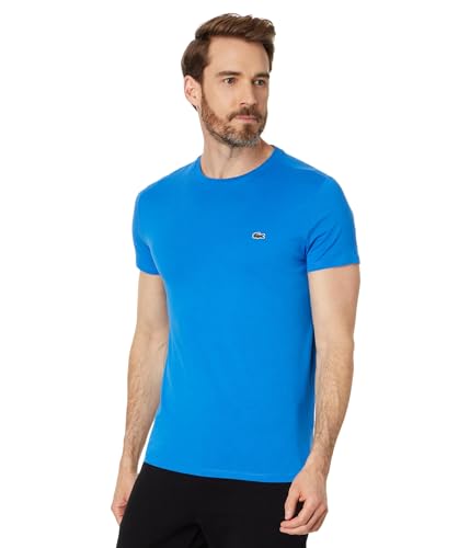 Lacoste Men's Short Sleeve Crew Neck Pima Cotton Jersey T-Shirt