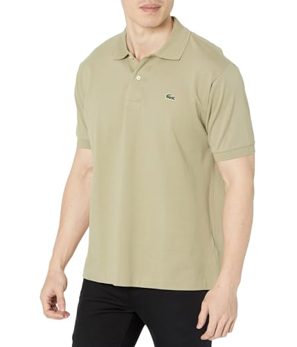 Lacoste Men's Short Sleeved Ribbed Collar Shirt