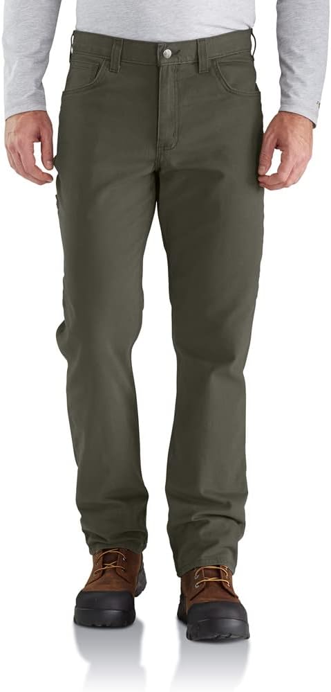 Carhartt Men's Rugged Flex Relaxed Fit Canvas 5Pocket Work Pant